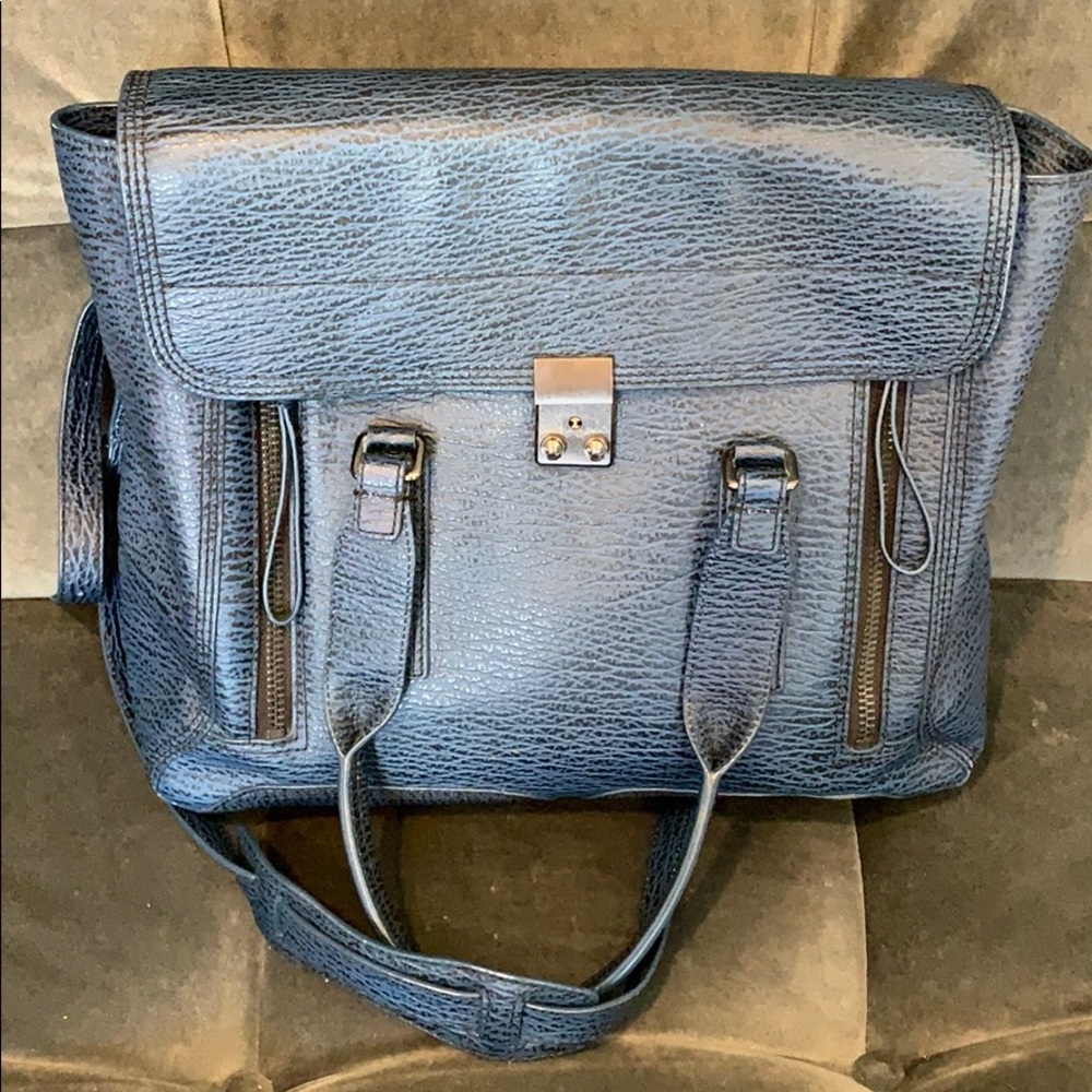 Phillip Lim medium lapis/black pashli bag